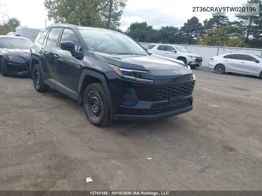 TOYOTA RAV 4 2026, VIN 2T36CRAV9TW020196