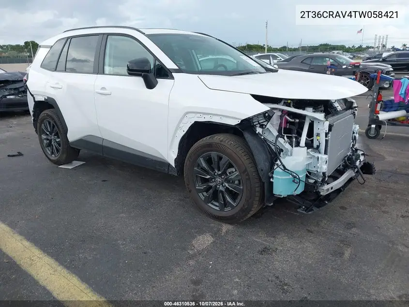 TOYOTA RAV 4 2026, VIN 2T36CRAV4TW058421