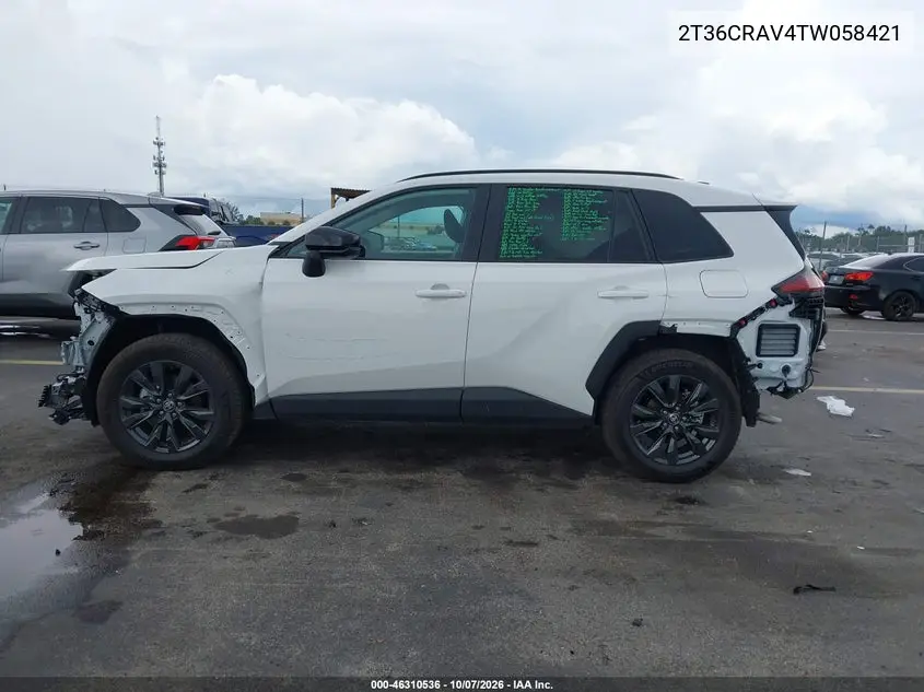 2026 TOYOTA RAV 4 VIN 2T36CRAV4TW058421 — фото 14