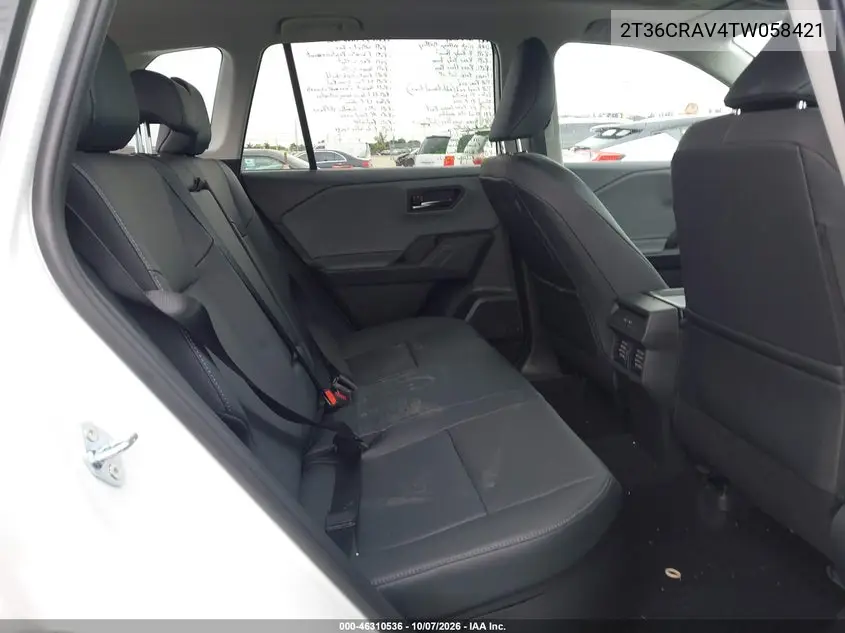 2026 TOYOTA RAV 4 VIN 2T36CRAV4TW058421 — фото 8