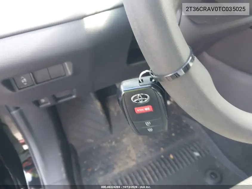 2026 TOYOTA RAV 4 VIN 2T36CRAV0TC035025 — фото 11