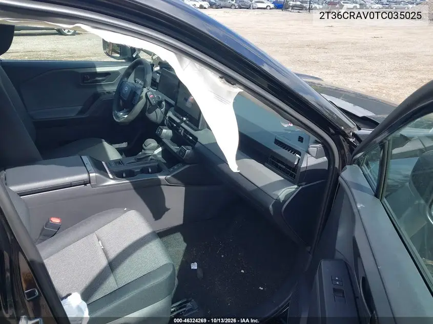 2026 TOYOTA RAV 4 VIN 2T36CRAV0TC035025 — фото 5