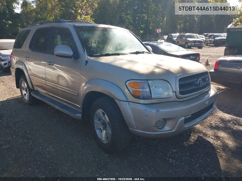 TOYOTA SEQUOIA 2001, VIN 5TDBT44A61S044013