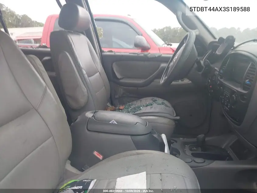 2003 TOYOTA SEQUOIA VIN 5TDBT44AX3S189588 — фото 5