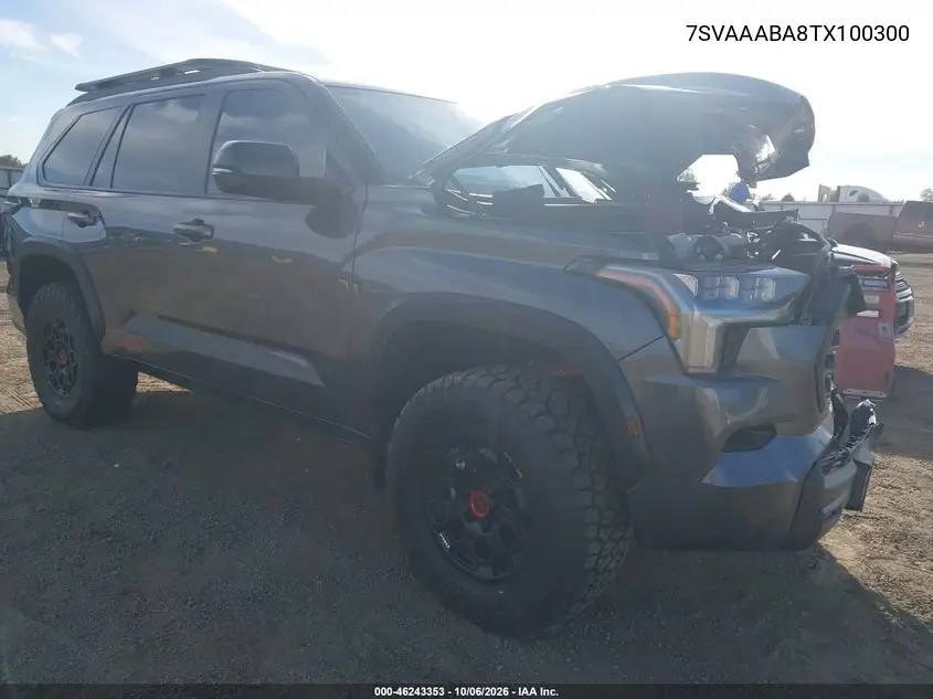 TOYOTA SEQUOIA 2026, VIN 7SVAAABA8TX100300