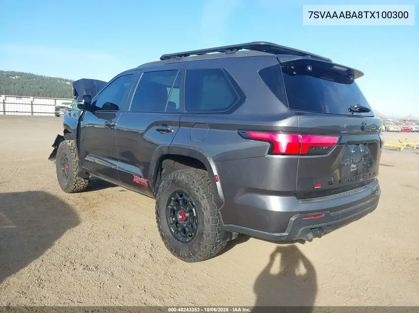 2026 TOYOTA SEQUOIA VIN 7SVAAABA8TX100300 — фото 3