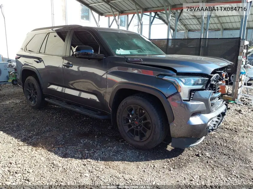 TOYOTA SEQUOIA 2026, VIN 7SVAAABA1TX084716