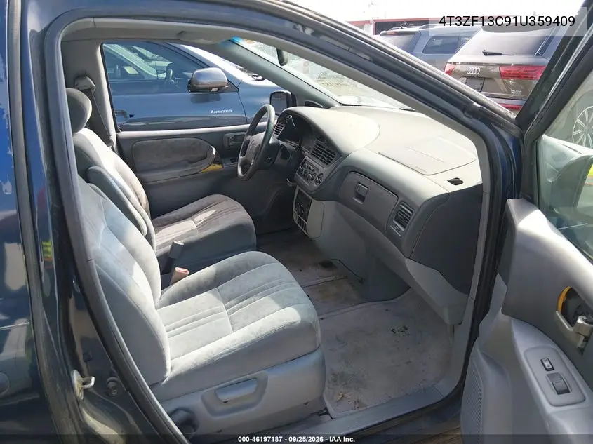 2001 TOYOTA SIENNA VIN 4T3ZF13C91U359409 — фото 5