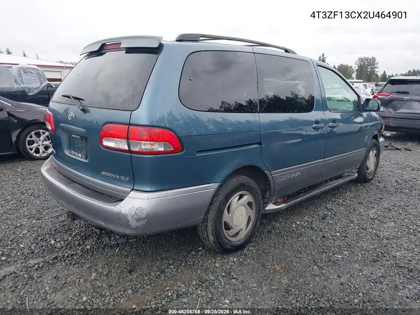 2002 TOYOTA SIENNA VIN 4T3ZF13CX2U464901 — фото 4