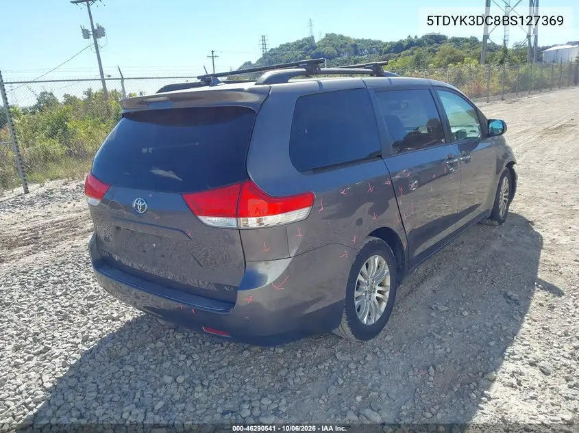 2011 TOYOTA SIENNA VIN 5TDYK3DC8BS127369 — фото 4