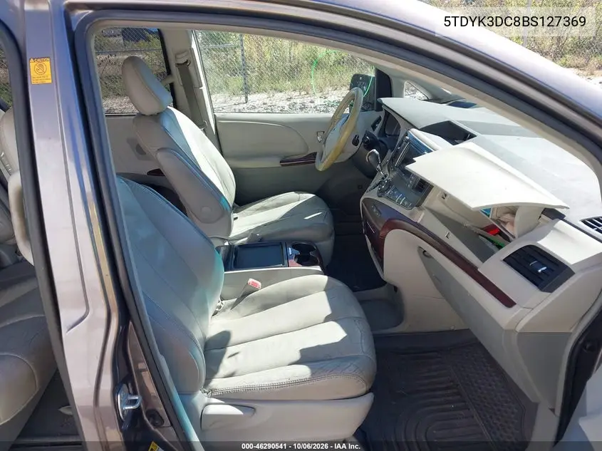 2011 TOYOTA SIENNA VIN 5TDYK3DC8BS127369 — фото 5