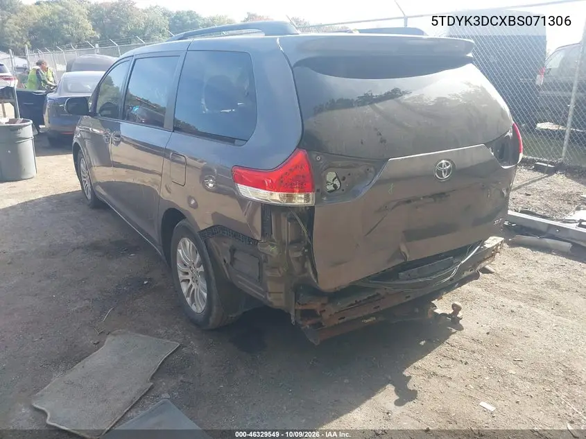 2011 TOYOTA SIENNA VIN 5TDYK3DCXBS071306 — фото 4
