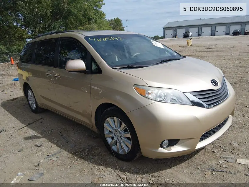 TOYOTA SIENNA 2013, VIN 5TDDK3DC9DS060895