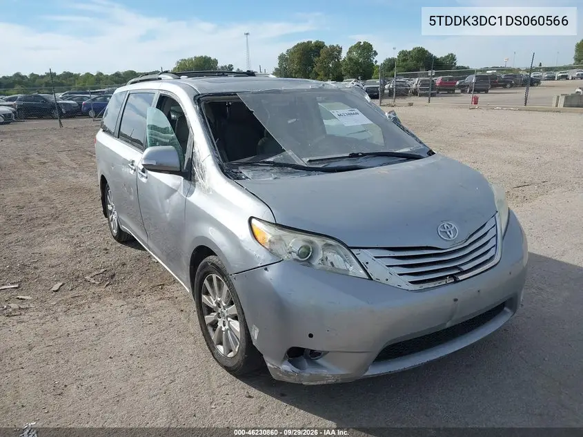 TOYOTA SIENNA 2013, VIN 5TDDK3DC1DS060566
