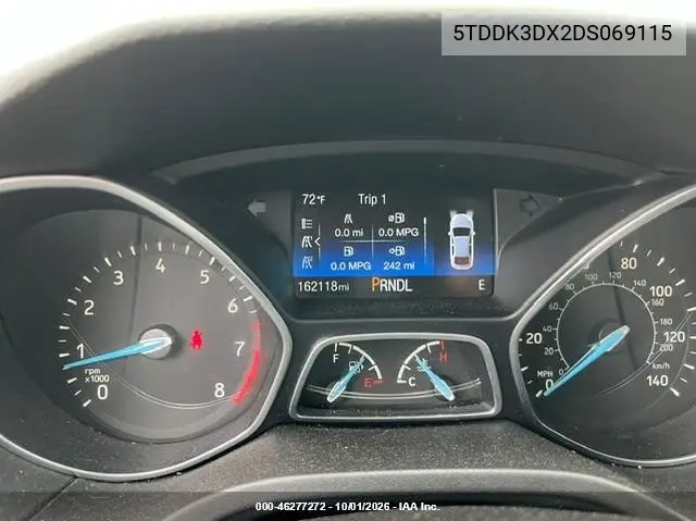 2013 TOYOTA SIENNA VIN 5TDDK3DC2DS069115 — фото 7