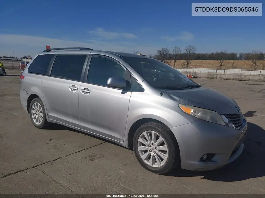 TOYOTA SIENNA 2013, VIN 5TDDK3DC9DS065546
