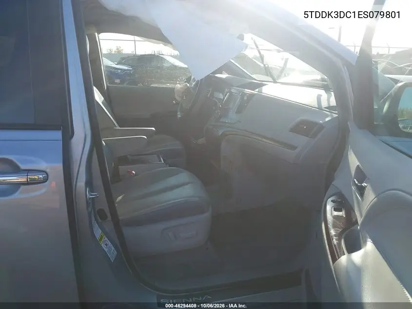 2014 TOYOTA SIENNA VIN 5TDDK3DC1ES079801 — фото 5