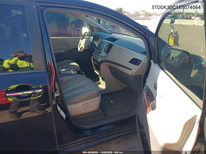2014 TOYOTA SIENNA VIN 5TDDK3DC1ES074064 — фото 5