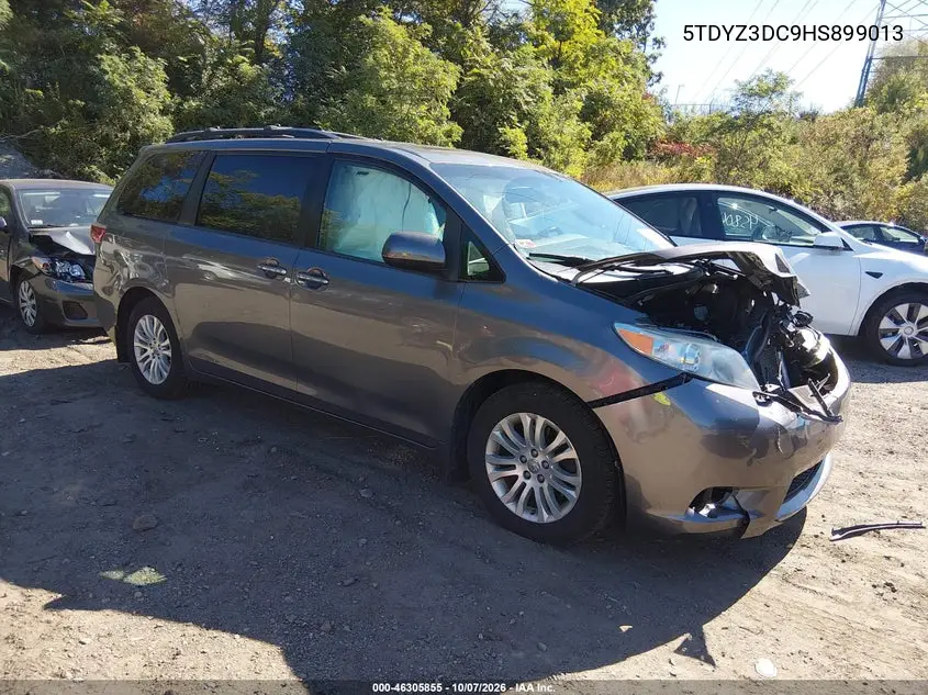 TOYOTA SIENNA 2017, VIN 5TDYZ3DC9HS899013