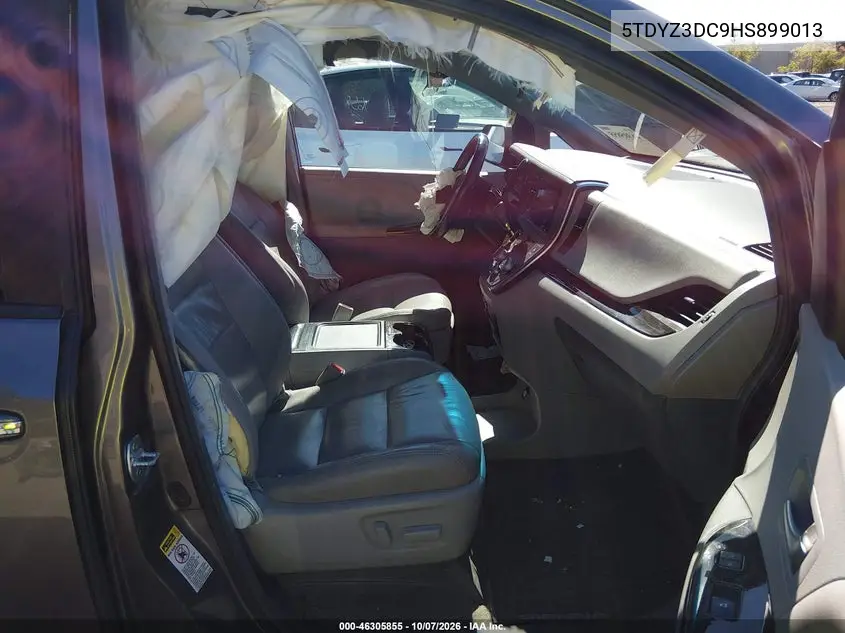2017 TOYOTA SIENNA VIN 5TDYZ3DC9HS899013 — фото 5