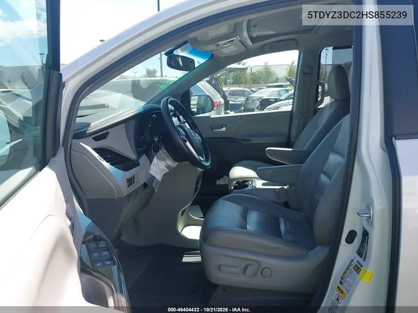 2017 TOYOTA SIENNA VIN 5TDYZ3DC2HS855239 — фото 5