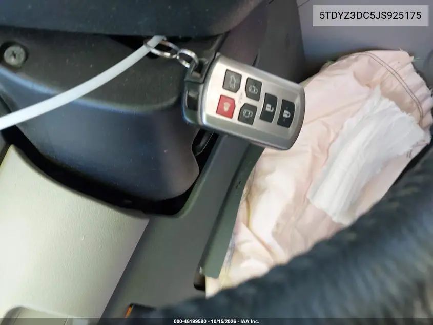 2018 TOYOTA SIENNA VIN 5TDYZ3DC5JS925175 — фото 11