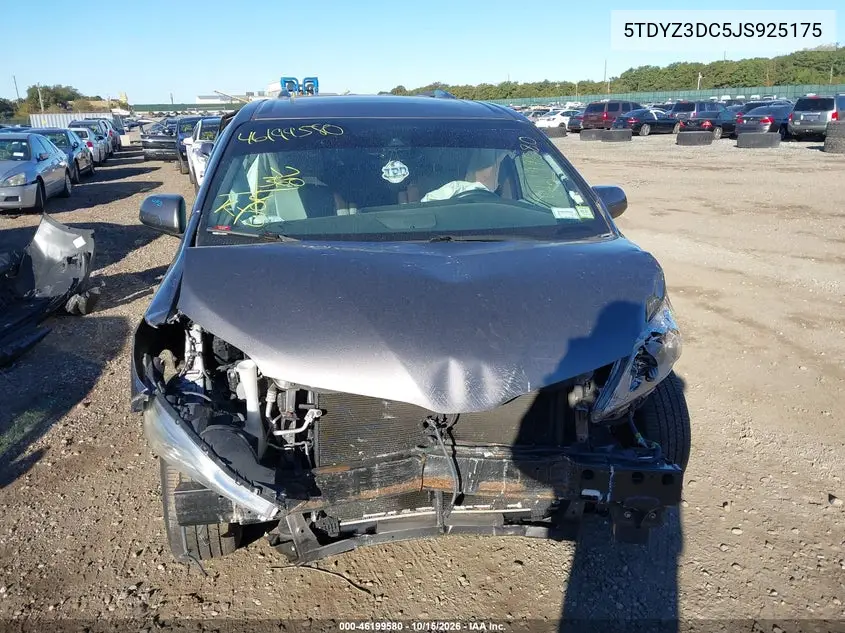 2018 TOYOTA SIENNA VIN 5TDYZ3DC5JS925175 — фото 12