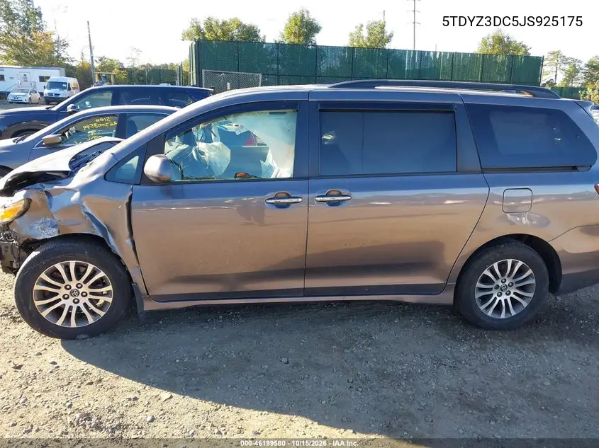 2018 TOYOTA SIENNA VIN 5TDYZ3DC5JS925175 — фото 14