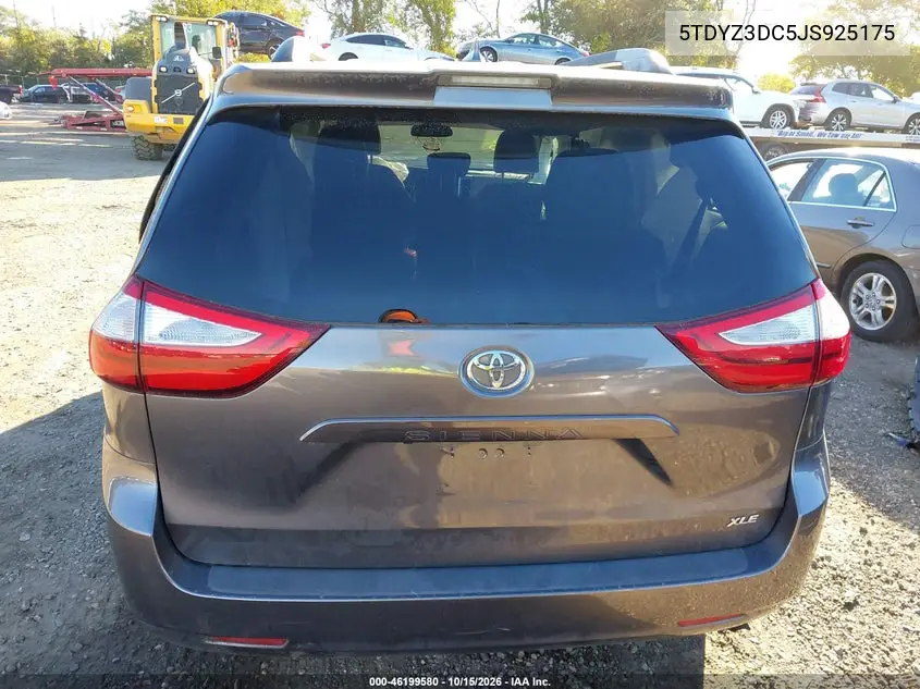 2018 TOYOTA SIENNA VIN 5TDYZ3DC5JS925175 — фото 16