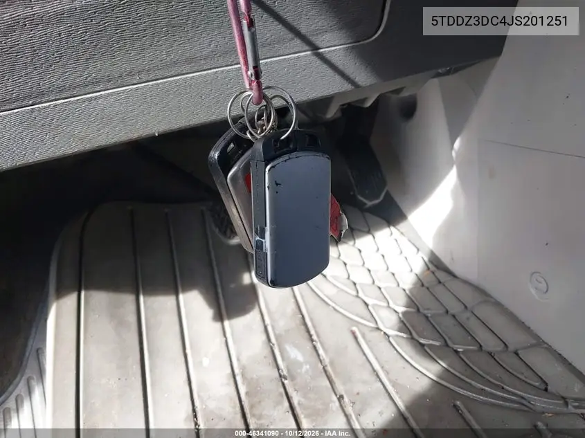 2018 TOYOTA SIENNA VIN 5TDDZ3DC4JS201251 — фото 11