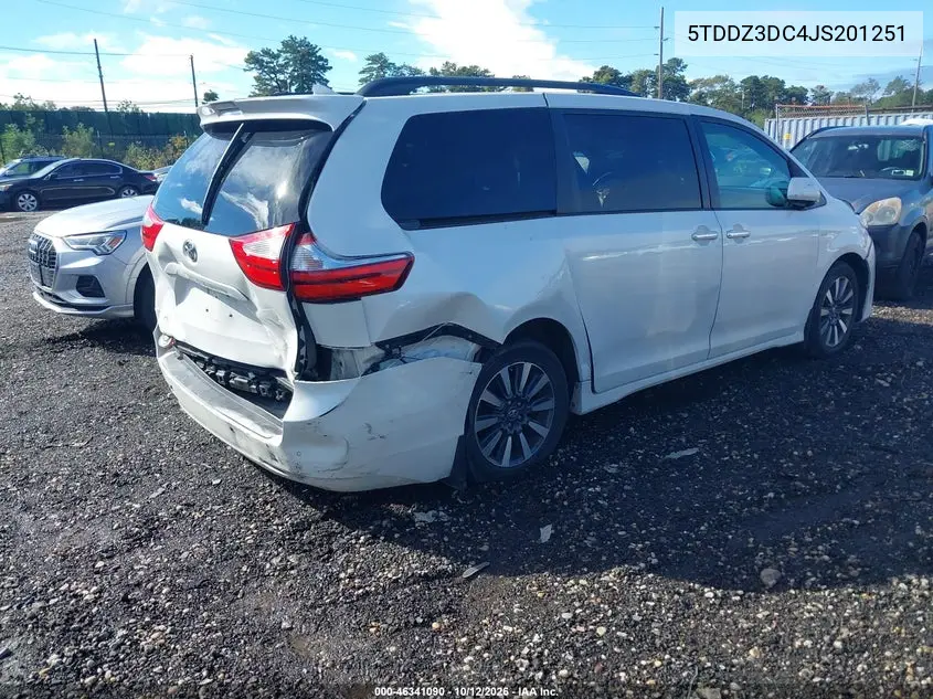 2018 TOYOTA SIENNA VIN 5TDDZ3DC4JS201251 — фото 4