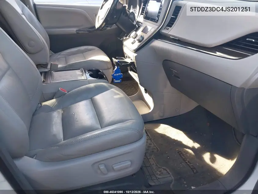 2018 TOYOTA SIENNA VIN 5TDDZ3DC4JS201251 — фото 5