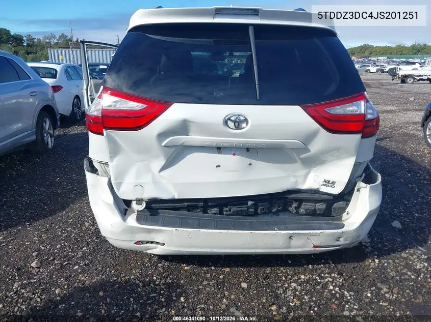 2018 TOYOTA SIENNA VIN 5TDDZ3DC4JS201251 — фото 6