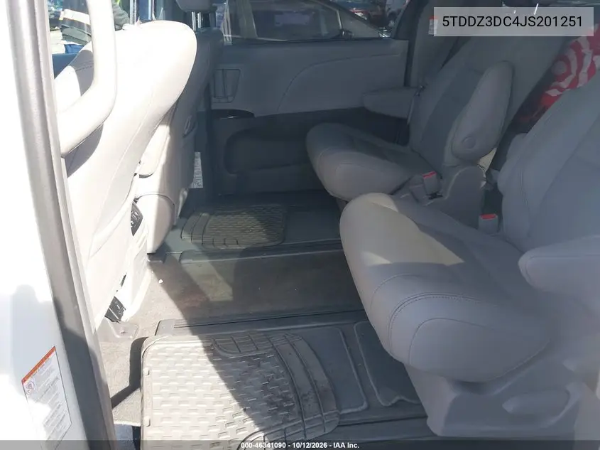 2018 TOYOTA SIENNA VIN 5TDDZ3DC4JS201251 — фото 8