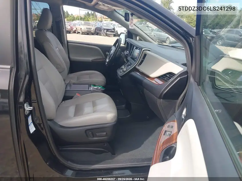 2020 TOYOTA SIENNA VIN 5TDDZ3DC6LS241298 — фото 5