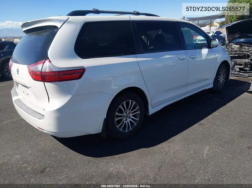 2020 TOYOTA SIENNA VIN 5TDYZ3DC9LS055577 — фото 4