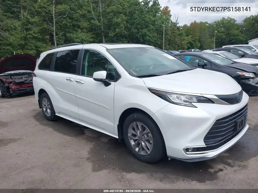 TOYOTA SIENNA 2023, VIN 5TDYRKEC7PS158141