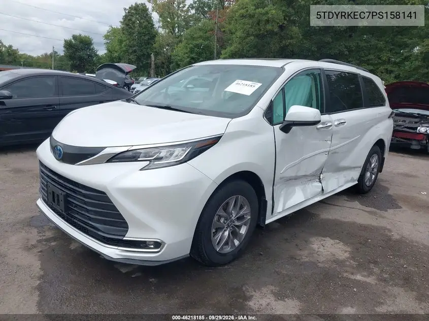 2023 TOYOTA SIENNA VIN 5TDYRKEC7PS158141 — фото 2