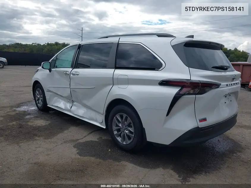 2023 TOYOTA SIENNA VIN 5TDYRKEC7PS158141 — фото 3