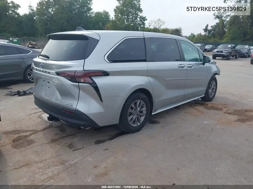 2023 TOYOTA SIENNA VIN 5TDYRKEC5PS139829 — фото 4