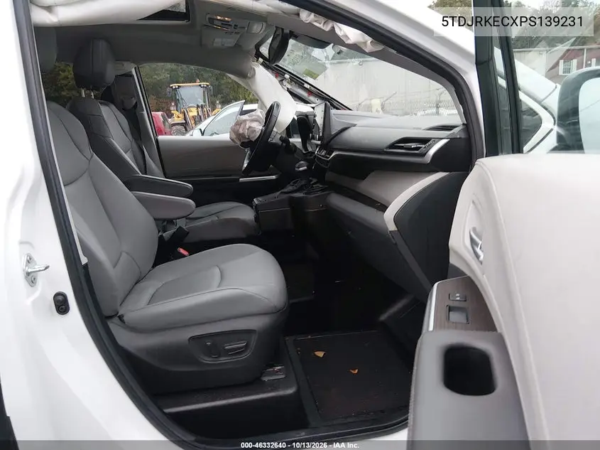 2023 TOYOTA SIENNA VIN 5TDJRKECXPS139231 — фото 5