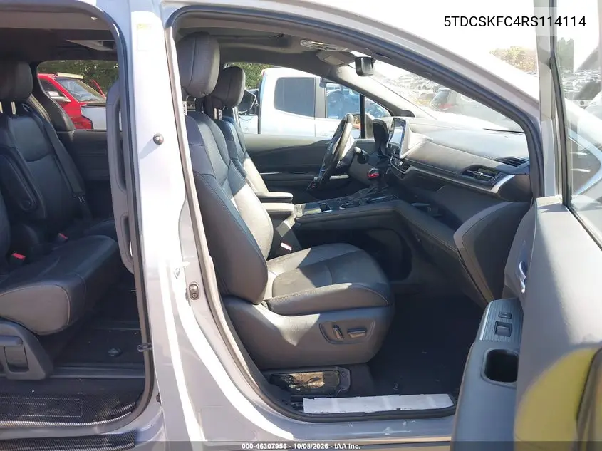 2024 TOYOTA SIENNA VIN 5TDCSKFC4RS114114 — фото 5
