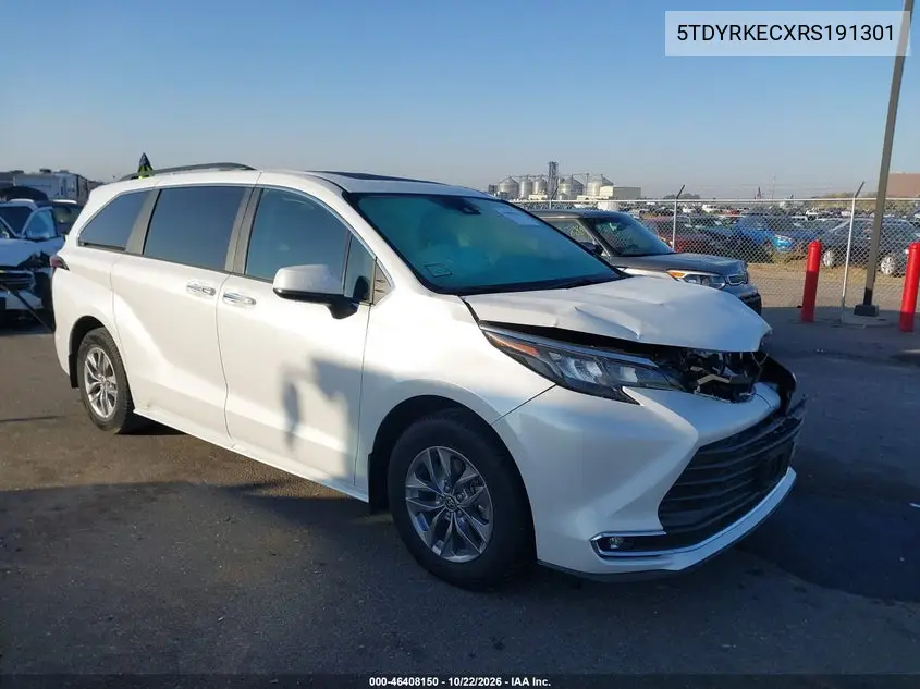 TOYOTA SIENNA 2024, VIN 5TDYRKECXRS191301
