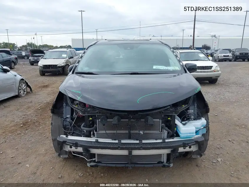 2025 TOYOTA SIENNA VIN 5TDJRKEC1SS251389 — фото 12