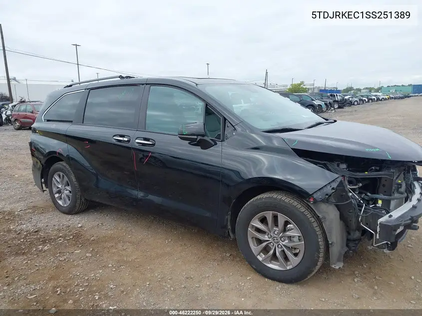 2025 TOYOTA SIENNA VIN 5TDJRKEC1SS251389 — фото 18