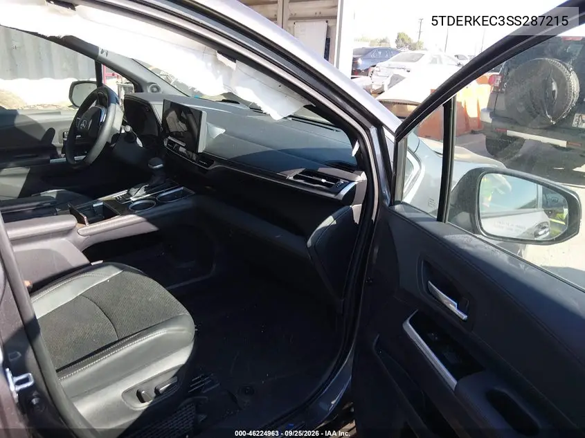 2025 TOYOTA SIENNA VIN 5TDERKEC3SS287215 — фото 5