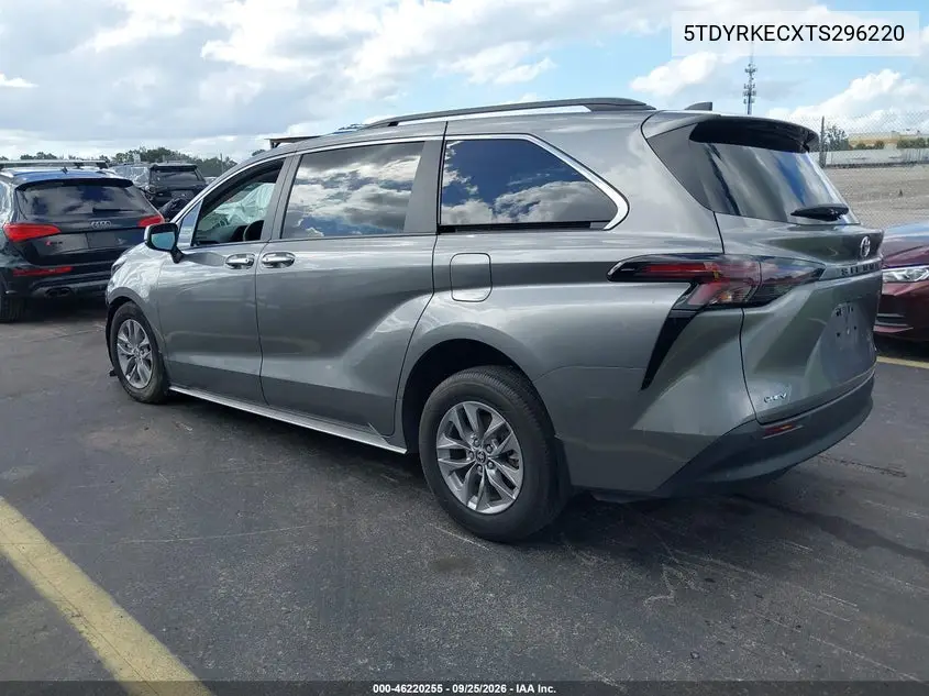 2026 TOYOTA SIENNA VIN 5TDYRKECXTS296220 — фото 3