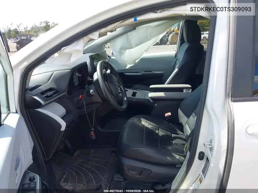 TOYOTA SIENNA 2026, VIN 5TDKRKEC0TS309093