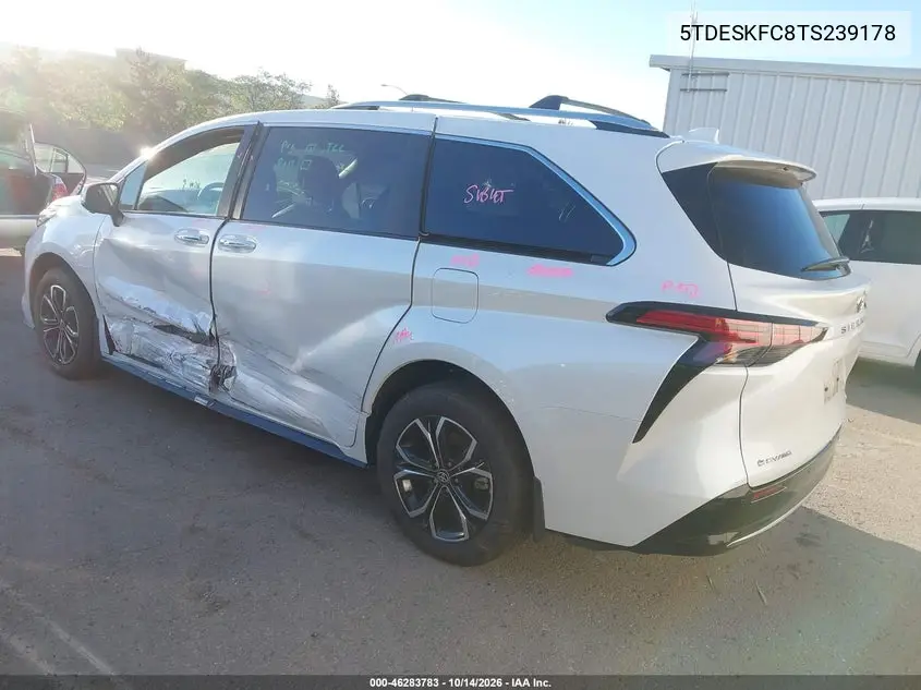2026 TOYOTA SIENNA VIN 5TDESKFC8TS239178 — фото 3