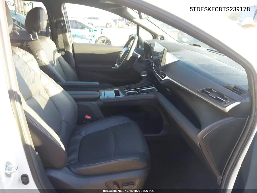 2026 TOYOTA SIENNA VIN 5TDESKFC8TS239178 — фото 5